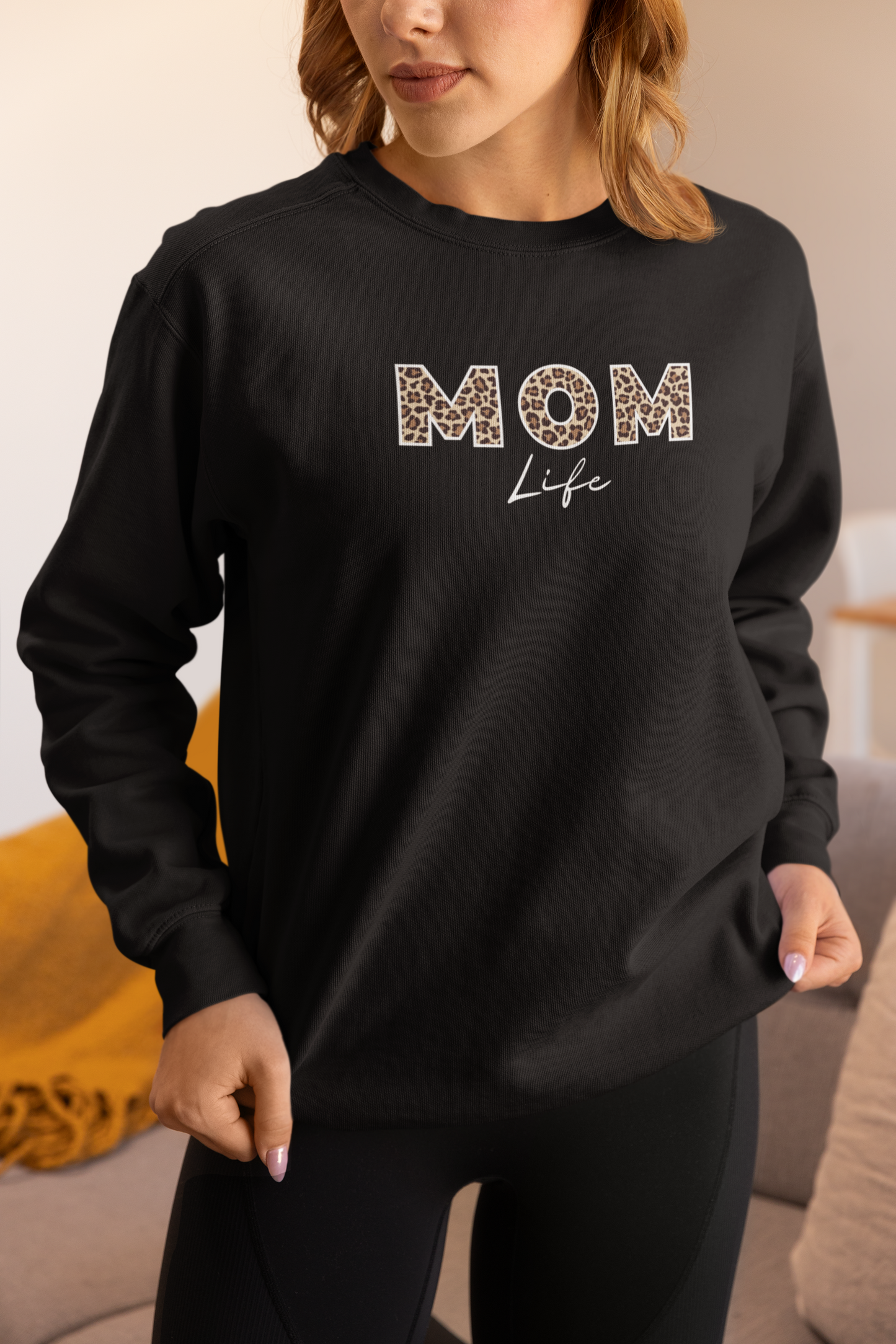 Mom Life Crewneck Sweatshirt